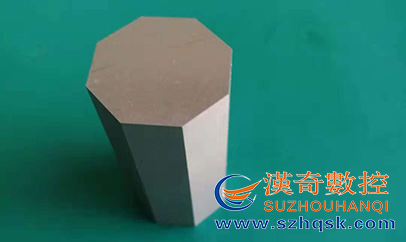 漢奇中走絲加工八角變錐工件